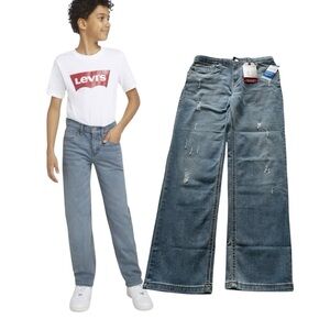 Levi's Light Blue Straight Jeans